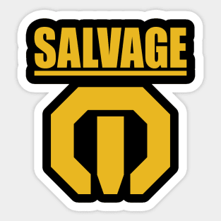 Salvage in Yellow Sticker